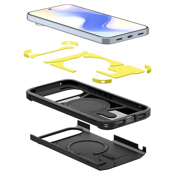 Spigen Google Pixel 10 Pro XL -kuori Tough Armor MagFit, musta