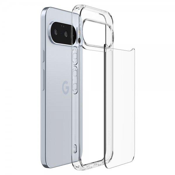 Spigen Google Pixel 10 Pro XL -suojakuori, Ultra Hybrid Crystal Clear