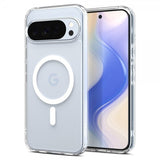 Spigen Google Pixel 10 Pro XL -suojakuori, Ultra Hybrid MagFit Clear White