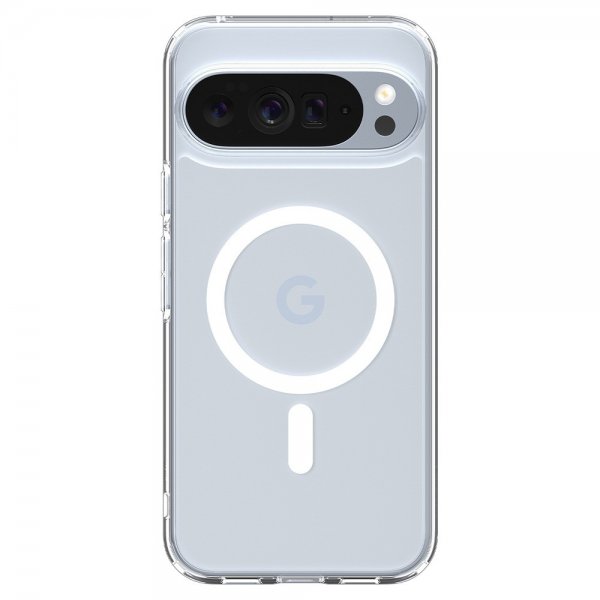Spigen Google Pixel 10 Pro XL -suojakuori, Ultra Hybrid MagFit Clear White