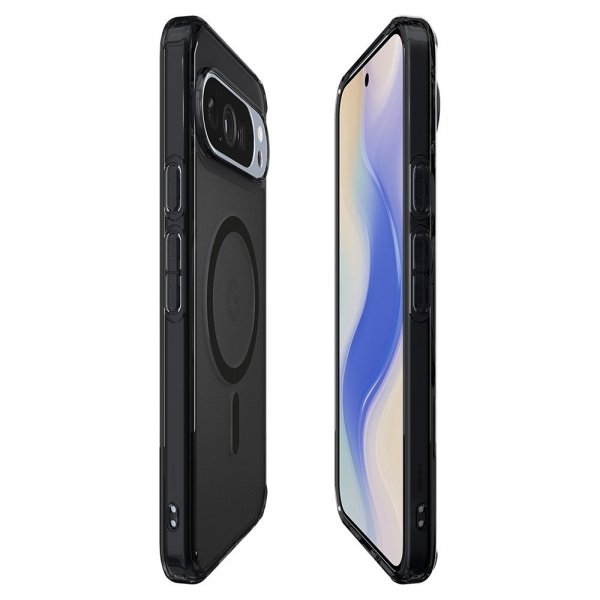 Spigen Google Pixel 10 Pro XL Ultra Hybrid MagFit Frost Black -suojakuori