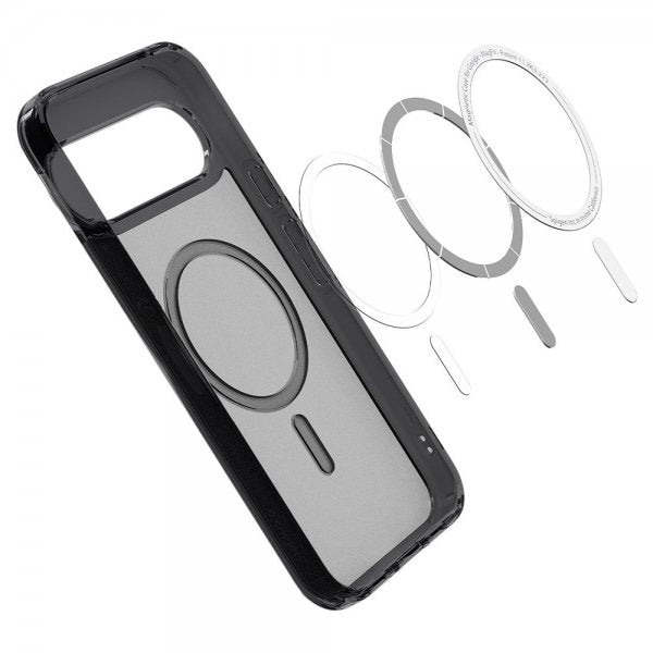 Spigen Google Pixel 10 Pro XL Ultra Hybrid MagFit Frost Black -suojakuori