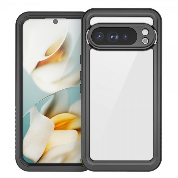 Redpepper Google Pixel 10 Pro XL -vedenpitävä IP68-suojakotelo, musta