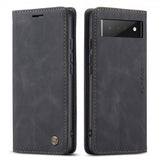 CaseMe Google Pixel 6 Pro suojakotelo, retro, musta