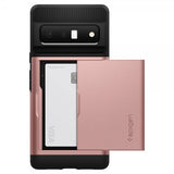 Spigen Google Pixel 6 Pro suojakuori Slim Armor CS Rose Gold