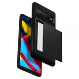 Spigen Google Pixel 6 Pro suojakuori Slim Armor CS, musta