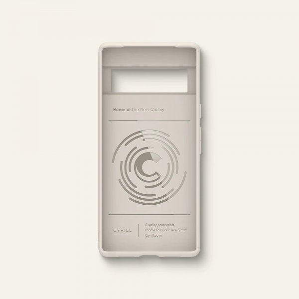 Cyrill Google Pixel 6 Pro -kuori, Stone Cream