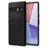 Spigen Google Pixel 6 Pro Thin Fit -suojakuori, musta