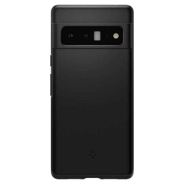 Spigen Google Pixel 6 Pro Thin Fit -suojakuori, musta