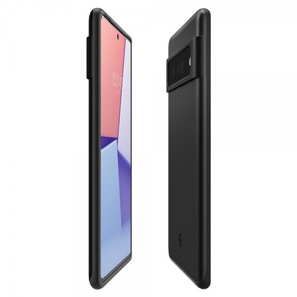 Spigen Google Pixel 6 Pro Thin Fit -suojakuori, musta