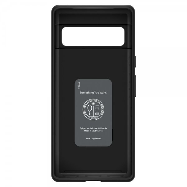 Spigen Google Pixel 6 Pro Thin Fit -suojakuori, musta
