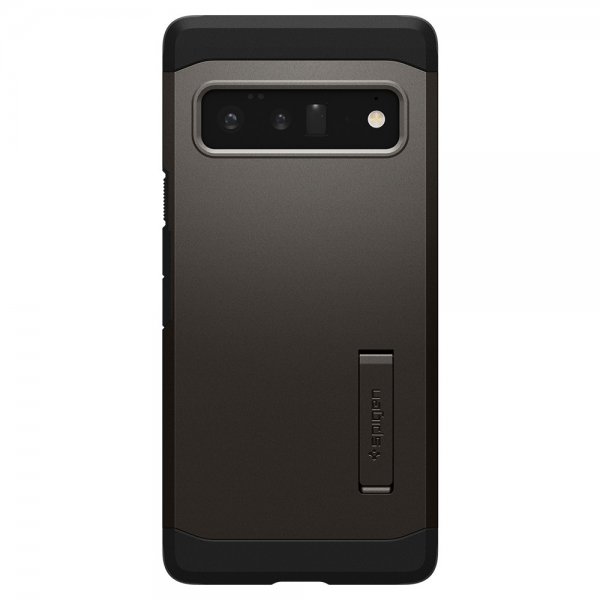 Spigen Google Pixel 6 Pro -suojakuori Tough Armor Gunmetal