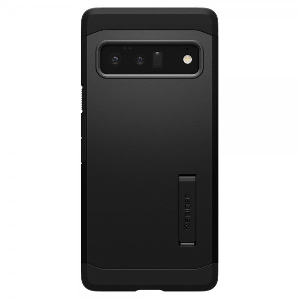 Spigen Google Pixel 6 Pro -kuori Tough Armor, musta