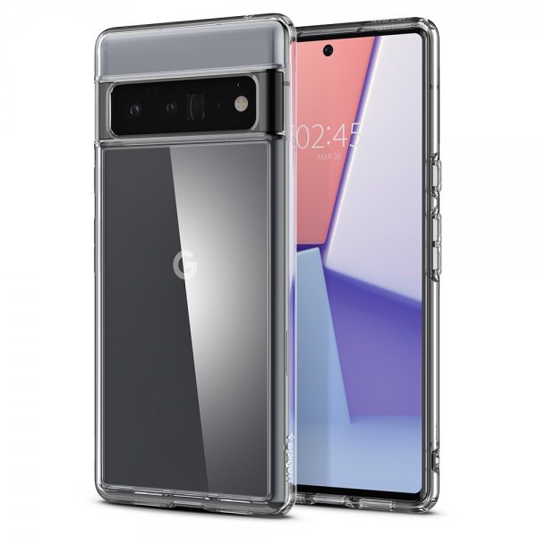 Spigen Google Pixel 6 Pro suojakuori Ultra Hybrid Crystal Clear