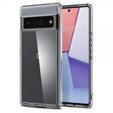 Spigen Google Pixel 6 Pro suojakuori Ultra Hybrid Crystal Clear