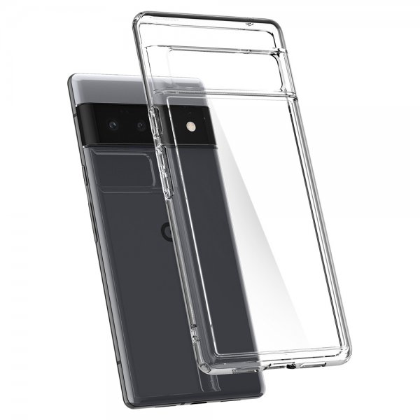 Spigen Google Pixel 6 Pro suojakuori Ultra Hybrid Crystal Clear