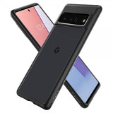 Spigen Google Pixel 6 Pro -suojakuori Ultra Hybrid, mattamusta