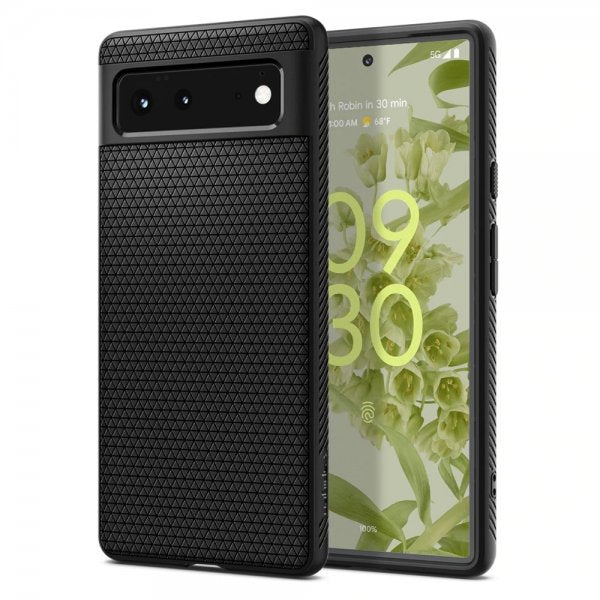 Spigen Google Pixel 6 Suojakuori Liquid Air Matte Black