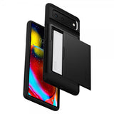Spigen Google Pixel 6 -suojakuori, Slim Armor CS, musta