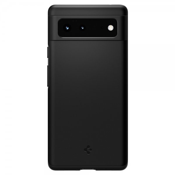 Spigen Google Pixel 6 -kuori, Thin Fit, musta