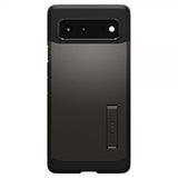 Spigen Google Pixel 6 -suojakuori Tough Armor, Gunmetal