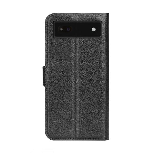 Google Pixel 6a Suojakotelo Jalustalla Musta