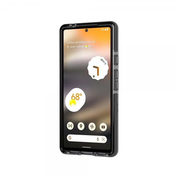 Tech21 Google Pixel 6a Suojakuori Evo Check Smokey Black