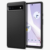 Spigen Google Pixel 6a Suojakuori Liquid Air Matte Black