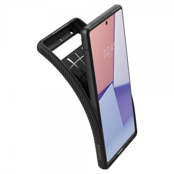 Spigen Google Pixel 6a Suojakuori Liquid Air Matte Black