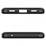 Spigen Google Pixel 6a -kuori, Rugged Armor, mattamusta