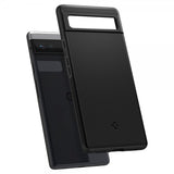 Spigen Google Pixel 6a Thin Fit -suojakuori, musta