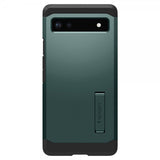 Spigen Google Pixel 6a Suojakuori Tough Armor Midnight Green