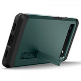 Spigen Google Pixel 6a Suojakuori Tough Armor Midnight Green
