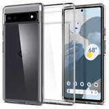 Spigen Google Pixel 6a -suojakuori, Ultra Hybrid Crystal Clear