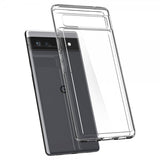 Spigen Google Pixel 6a -suojakuori, Ultra Hybrid Crystal Clear
