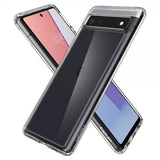Spigen Google Pixel 6a -suojakuori, Ultra Hybrid Crystal Clear