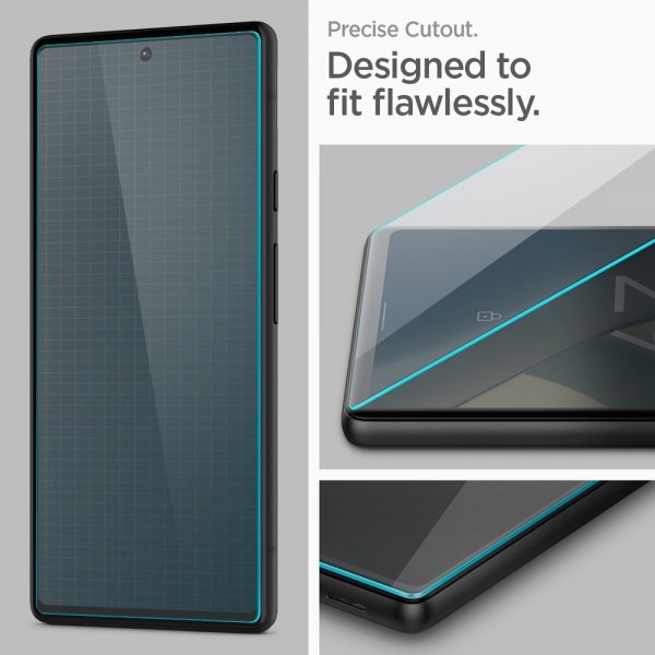Spigen Google Pixel 6a Näytönsuoja GLAS.tR ALIGNmaster 2-pakkaus