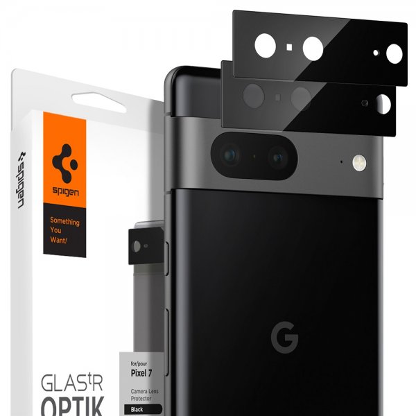 Spigen Google Pixel 7 Kameran suoja – lasi.tR EZ Fit Optik 2 kpl