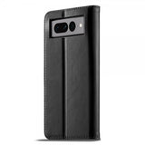 Lc.Imeeke Google Pixel 7 Pro -kotelo korttipaikalla, jalustatoiminnolla, musta