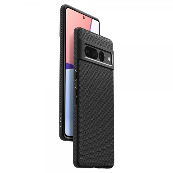 Spigen Google Pixel 7 Pro -kuoret Liquid Air Matte Black