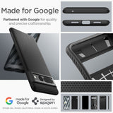 Spigen Google Pixel 7 Pro -kuoret Liquid Air Matte Black