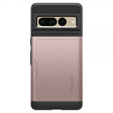 Spigen Google Pixel 7 Pro -kuori, Slim Armor CS Rose Gold