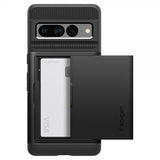Spigen Google Pixel 7 Pro Kuori Slim Armor CS Musta
