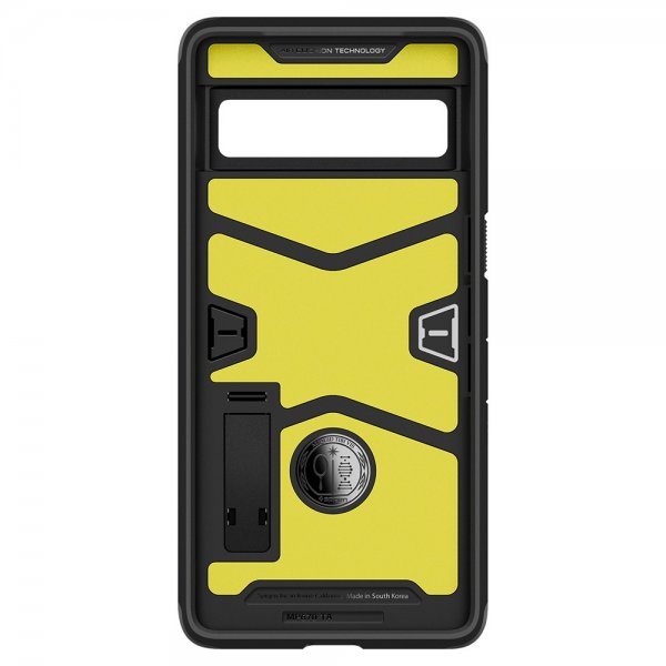 Spigen Google Pixel 7 Pro Suojakuori Tough Armor Musta