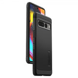 Spigen Google Pixel 7 Pro Suojakuori Tough Armor Musta