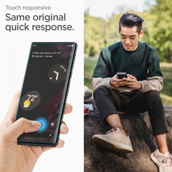 Spigen Google Pixel 7 Pro Näytönsuoja Neo Flex 2-pakkaus