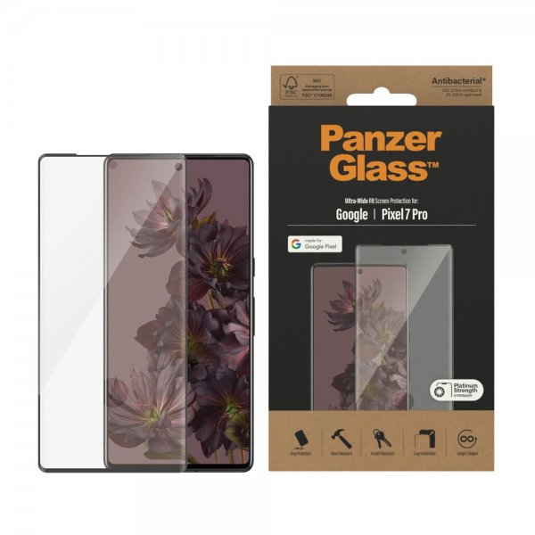 PanzerGlass Google Pixel 7 Pro Näytönsuoja Ultra-Wide Fit