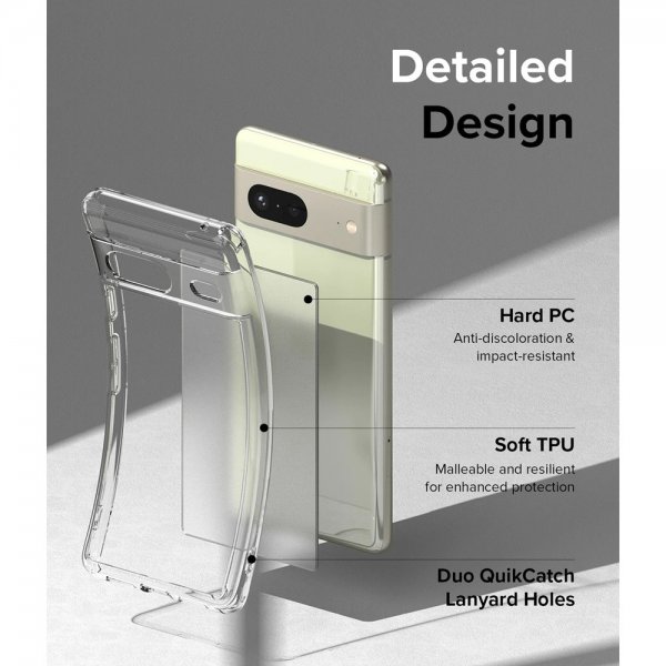 Ringke Google Pixel 7 -suojakuori Fusion Matte Clear
