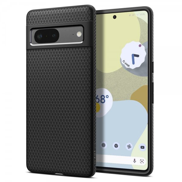 Spigen Google Pixel 7 -suojakuori Liquid Air Matte Black