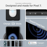 Spigen Google Pixel 7 -suojakuori Liquid Air Matte Black